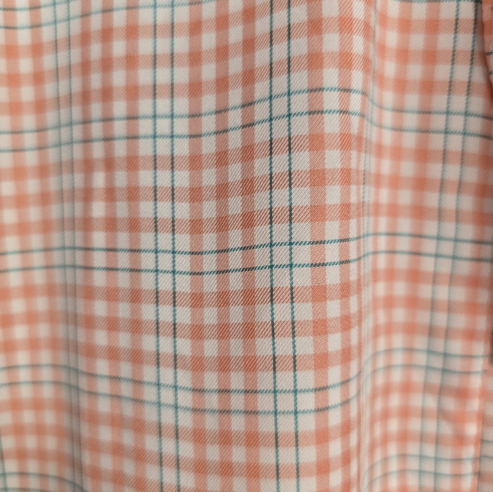 Magellan FISHGEAR NWOT LOT OF 2 S-Sleeve Plaid and Solid Peach Shirts. MENS 3XL - Picture 12 of 16